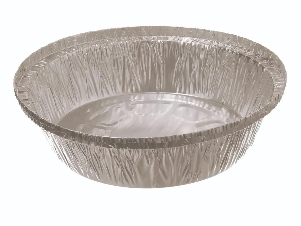 Schalen Alu rund 830 ml Ø 18,2 cm · 4,3 cm - 100 Stück 