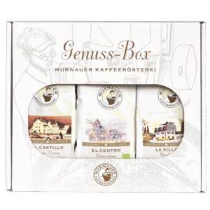 Kaffee - Genuss-Box „Murnau“ - 3 x 250g ganze Bohne  