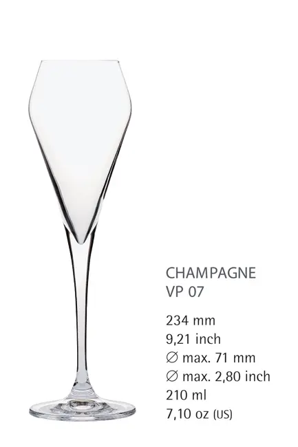 Chamagner 07 ohne Füllstrich Serie Vinophil  