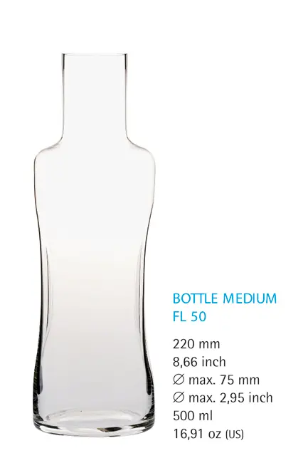 Glaskaraffe 0,5 l Serie Aqua Futura 