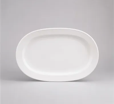 Platte oval 38 cm Form 98 weiß Schönwald