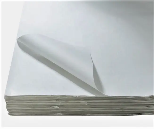 Pergament-Ersatz  1/4 Bogen weiß 37 x 50 cm  12,5 kg pro Karton - Steckerlfisch Papier - AKTION
