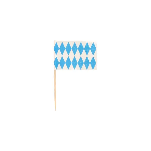 Flaggenpicker/Dekopicker "Bayerische Raute" 200 Stück  