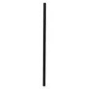 Jumbo Trinkhalme 25 cm  Ø 8 mm Papier schwarz  - 100 Stück 