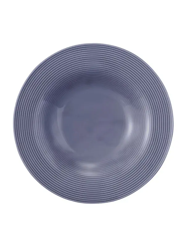 Pastateller tief Fahne 27,5 cm mit Relief BEAT Color Glaze    