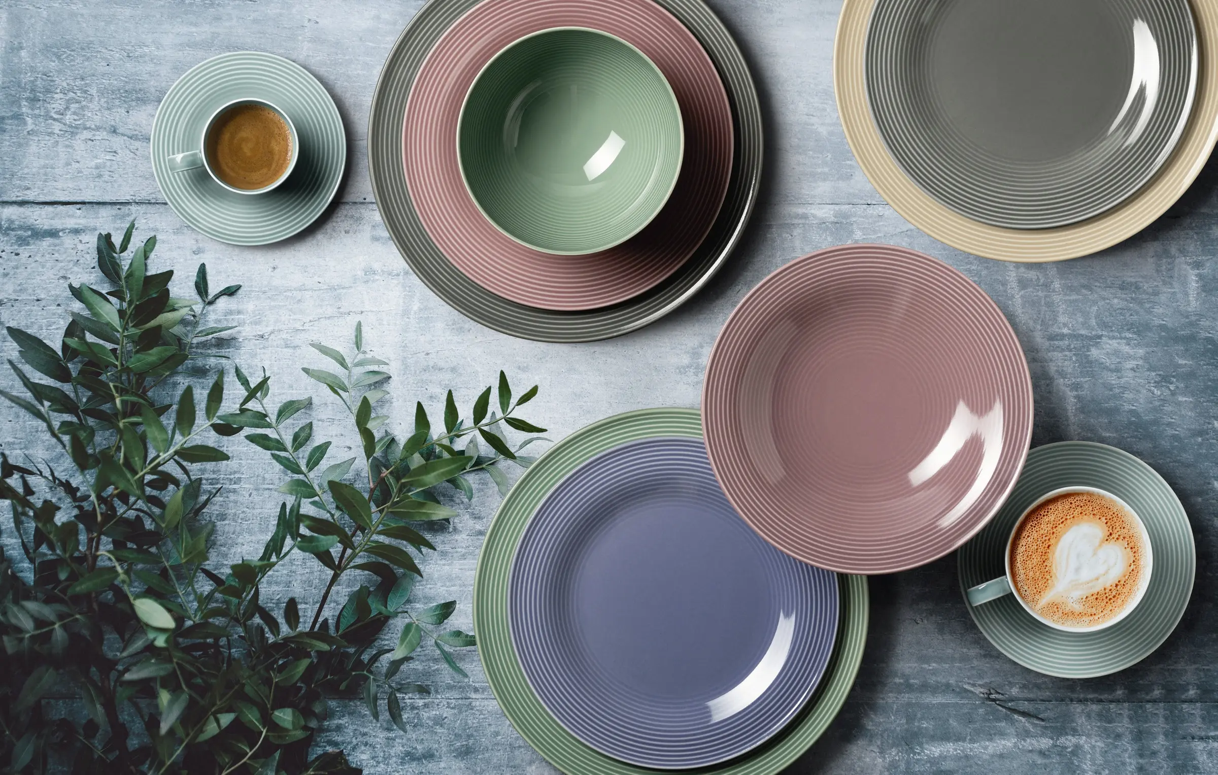 Beat Vollglasur farbig