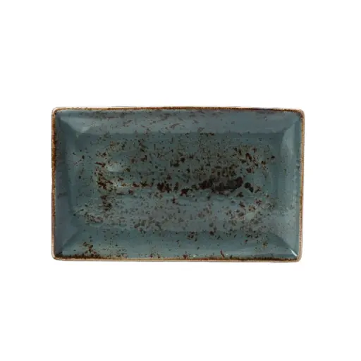 [PR/02698] Platte 27 x 16,75 cm Serie Craft blau