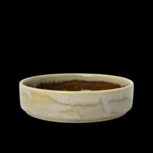 [PR/06971] Stacking Deep Plate 65,9 cl Aurora Vesuvius Amber