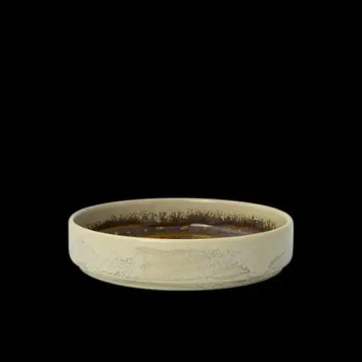 [PR/03131] Stacking Deep Plate 30,2 cl Aurora Vesuvius Amber
