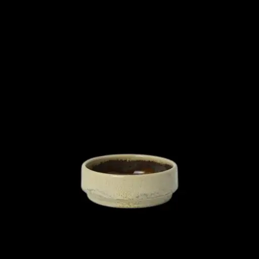 [PR/03139] Stacking Deep Plate 8 cl Aurora Vesuvius Amber