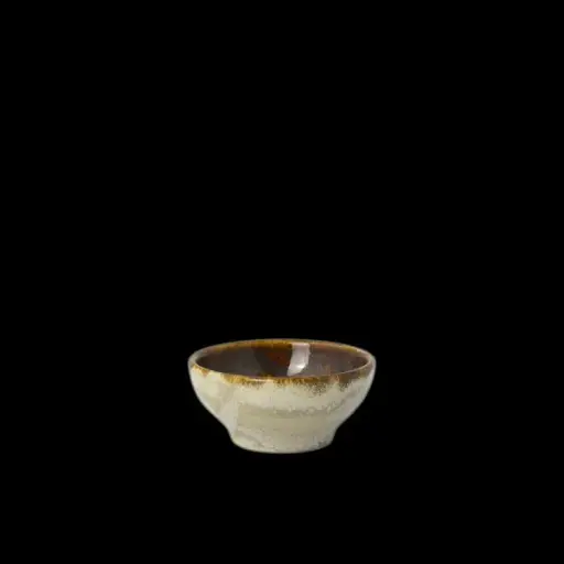 [PR/03148] Tulip Bowl 7 cm Aurora Vesuvius Amber
