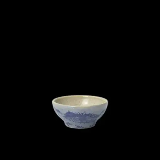 [PR/03269] Tulip Bowl 7 cm Aurora Revolution Bluestone