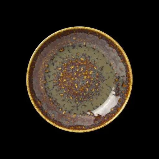 [PR/00377] Coupe Bowl 29 cm Vesuvius Amber
