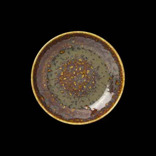 [PR/00380] Coupe Bowl 25,5 cm Vesuvius Amber