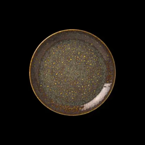 [PR/00366] Coupe Plate 20,25 cm Vesuvius Amber