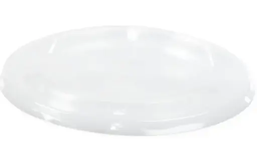 [PR/02811] Deckel rPET zu Salat-/Menüschale 149 mm braun rund 50 Stück 