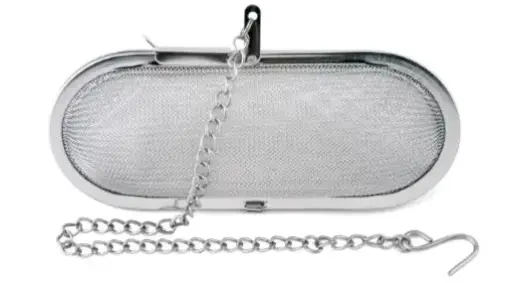 [PR/01869] Gewürzkugel oval mit Kette