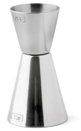 [PR/01993] Cocktail-Messbecher 2cl + 4 cl