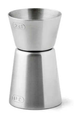 [PR/03974] Cocktail-Messbecher 2cl + 3 cl 