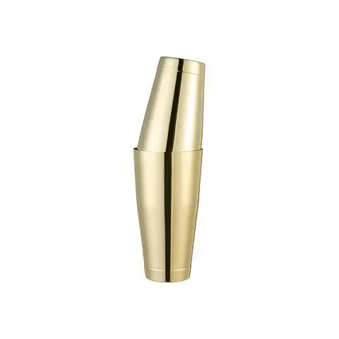 [PR/00096] Boston Shaker Set 2 tlg. 800 ml Edelstahl goldfarben