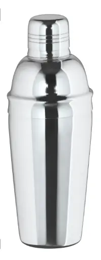 Cocktail-Shaker Edelstahl hochglanz 