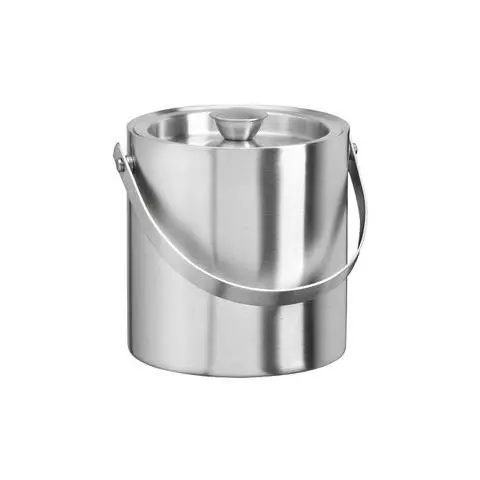 [PR/00035] Eiswürfelkühler / Eisbehälter 1,75 l Edelstahl seidenmatt