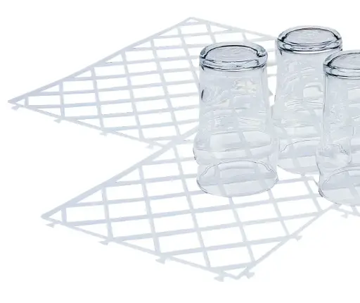 [PR/04183] Gläsermatte transparent 10er Pack 