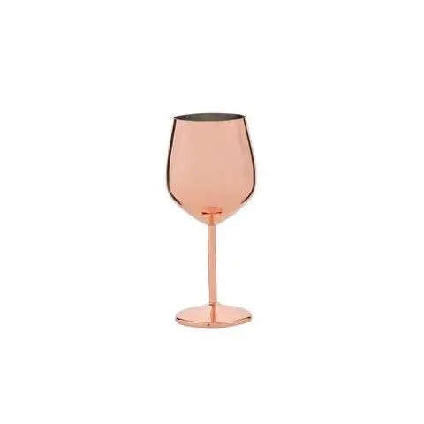 [PR/00162] Weinglas Set 2 tlg. 500 ml Edelstahl kupferfarben 