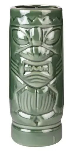 [PR/04228] Tiki Cocktailbecher "Mean Green" 500 ml 
