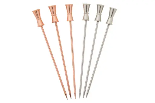 [PR/04251] Cocktailspieß-Set "Jigger" 6-tlg.  