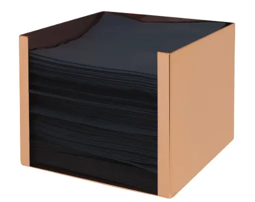 [PR/04254] Serviettenhalter Edelstahl kupferfarben