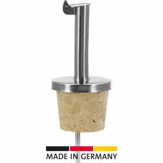 [PR/02070] Ausgießer "Inox-Standard" breiter Korken mit Kläppchen lose