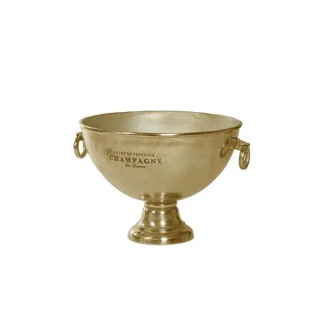 [PR/00245] Flaschenkühler Bowl "Vintage" goldfarben 