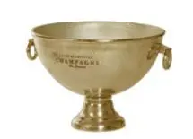 [PR/04338] Champagner Bowl "Vintage" goldfarben 