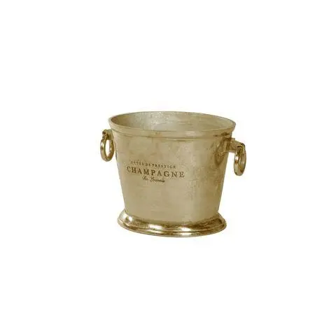 [PR/04339] Flaschenkühler Bucket "Vintage" goldfarben  