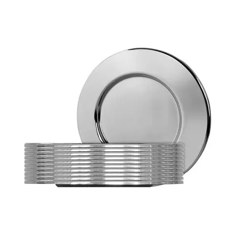 [PR/04388] Untersetzer Edelstahl 10er Set