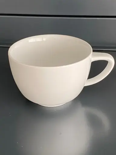 [PR/02127] Cappuccino Obere 0,22 l  ( nur Tasse ) Form Epoque weiß  Rosenthal - Restposten   