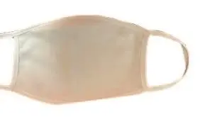 [PR/02144] Mundschutz Maske Premium weiß 100% Baumwolle waschbar - Restposten   