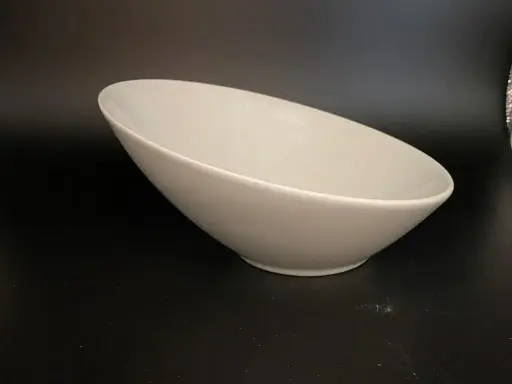 [PR/04491] Schale schräg 25 cm Sheer Bowl Monaco weiß Steelite  - Restposten