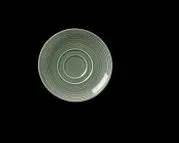[PR/04532] Espresso-Untere 11,75 cm Concorde Vollglasur grün