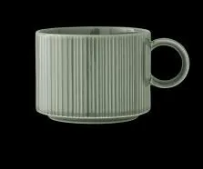 [PR/04538] Cappuccino-Obere 34 cl Concorde Vollglasur grün