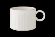 [PR/04585] Espresso-Obere 8,5 cl Concorde farbiger Rand rot