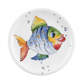 [PR/02208] Frühstücksteller 19 cm Bunte Tierwelt 