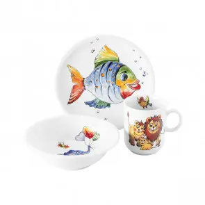 [PR/02213] Kinder-Set 3 tlg. Bunte Tierwelt 