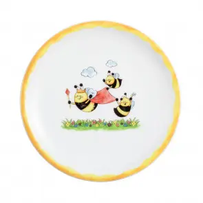 [PR/02214] Frühstücksteller 19 cm Fleißige Bienen