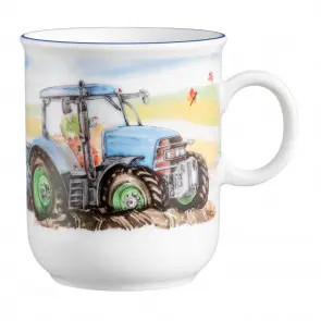 [PR/02239] Becher mit Henkel 0,25 l  Mein Traktor