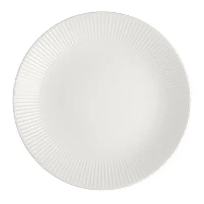 [PR/02248] Gourmet Teller 28 cm flach Coupe Willow weiß 