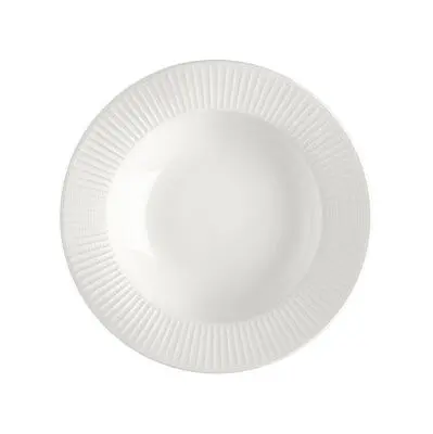 [PR/04661] Teller tief 24 cm Mid Rimmed Willow weiß  