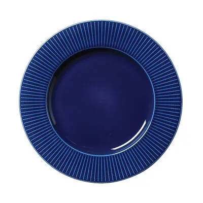 [PR/02271] Gourmet Teller 28,5 cm flach Large Well Willow Azure