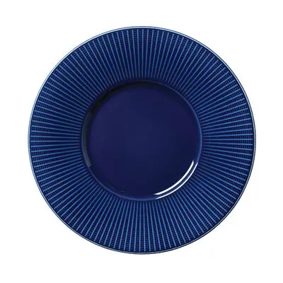 [PR/04684] Gourmet Teller Medium Well 28,5 cm Willow blau